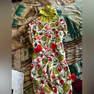 Grinch Christmas Onesie Pajamas
